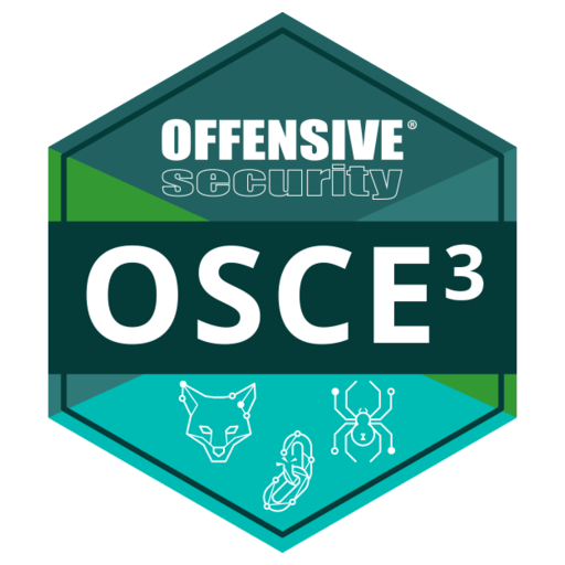 Offensive Security Certified Expert 3 (OSCE3) Certification Logo