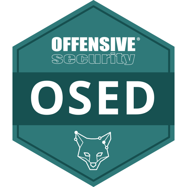 Offensive Security Exploit Developer (OSED) Certification Logo